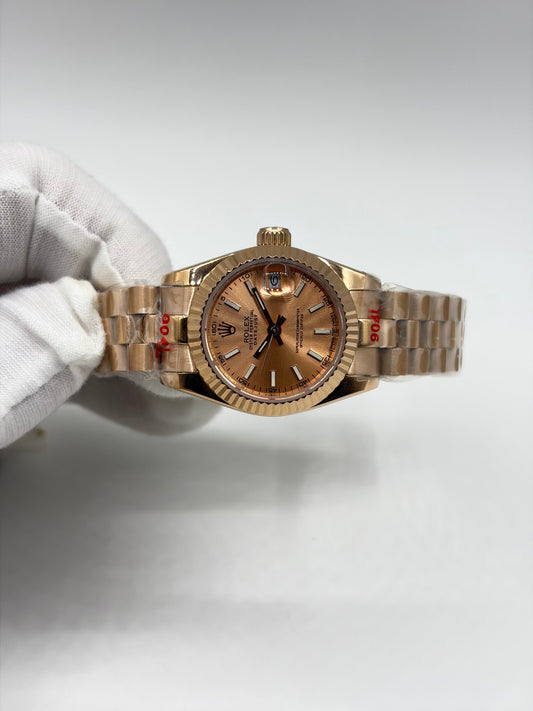 Rolex Lady-Datejust 26 Yellow Gold Champagne Index Dial Ref.179178