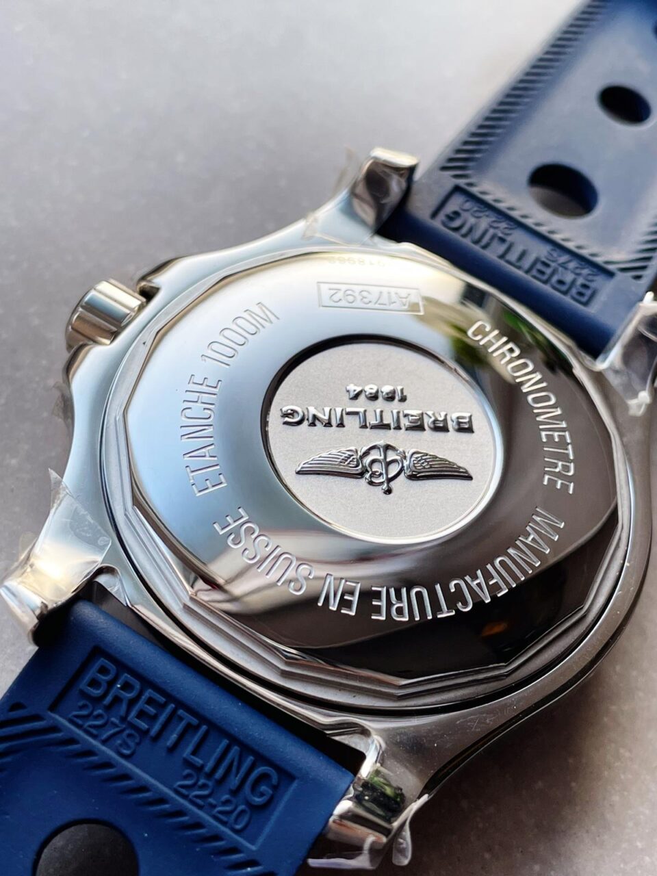 GF Factory 1:1 Breitling SuperOcean II 44mm Best Edition Blue Dial A2824