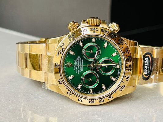 BTF factory 1:1 Rolex Daytona 116508 Best Edition Green Dial SA4130