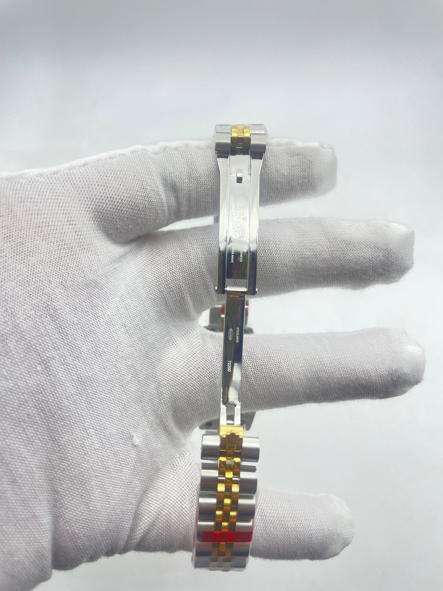 Rolex Lady-Datejust Steel and Yellow Gold Champagne Index Dial Ref.69173