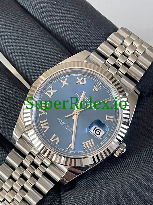 Rolex Datejust 41 Steel and White Gold Rolesor Ref.126334