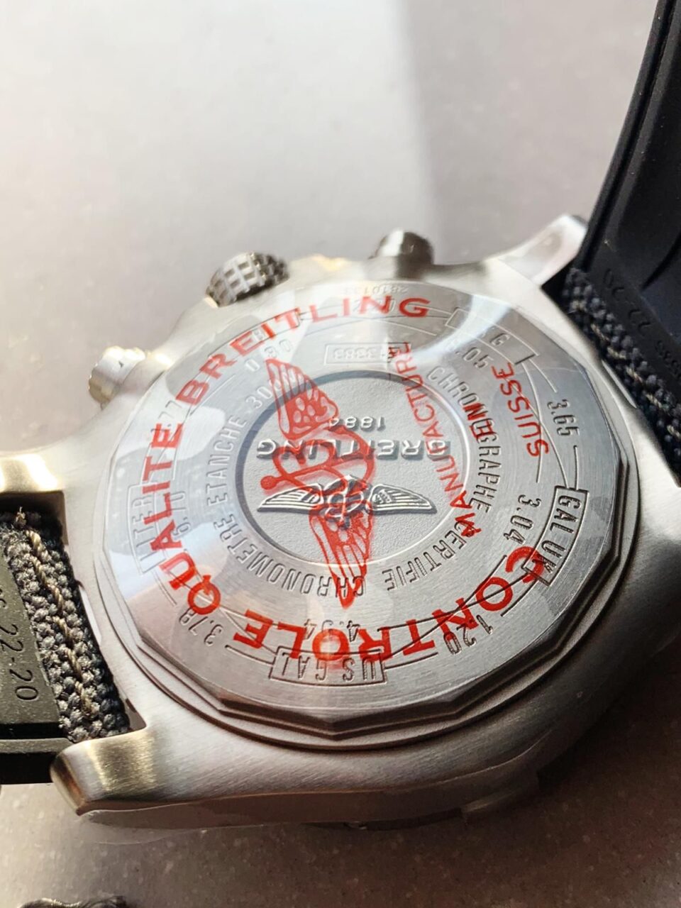 GF Factory 1:1 Breitling Avenger Bandit Titanium Best Edition Gray Dial A7750