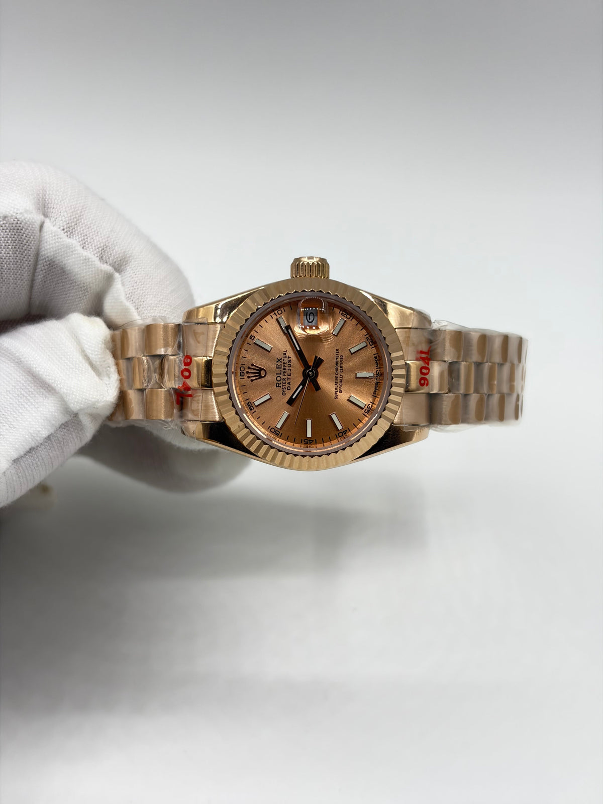 Rolex Lady-Datejust 26 Yellow Gold Champagne Index Dial Ref.179178