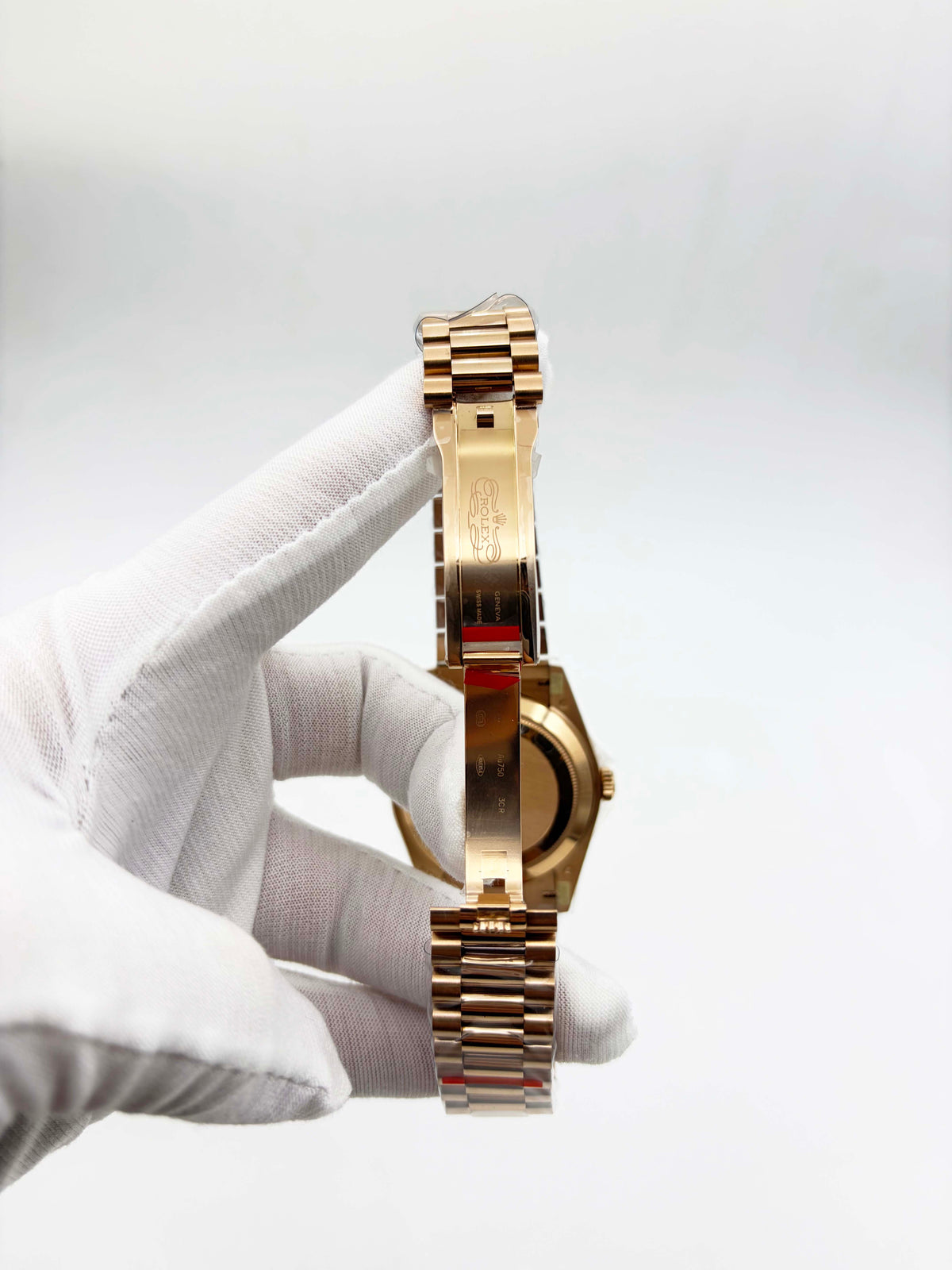 GMF Factory 1:1 Rolex Day-Date 40mm 228235 904L RG Fluted Bezel Rose Gold Dial