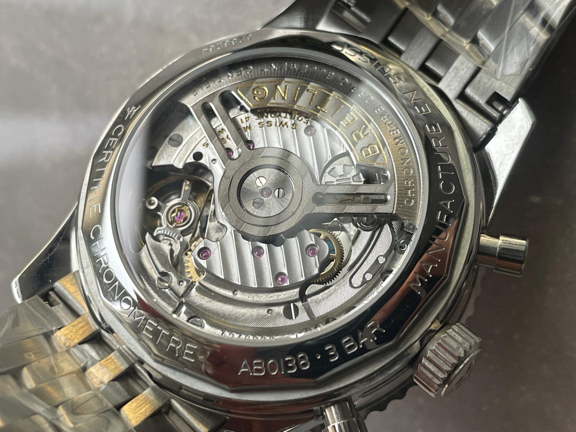 BLS Factory 1:1 Breitling Navitimer 01 Best Edition SS Blue Dial A7750