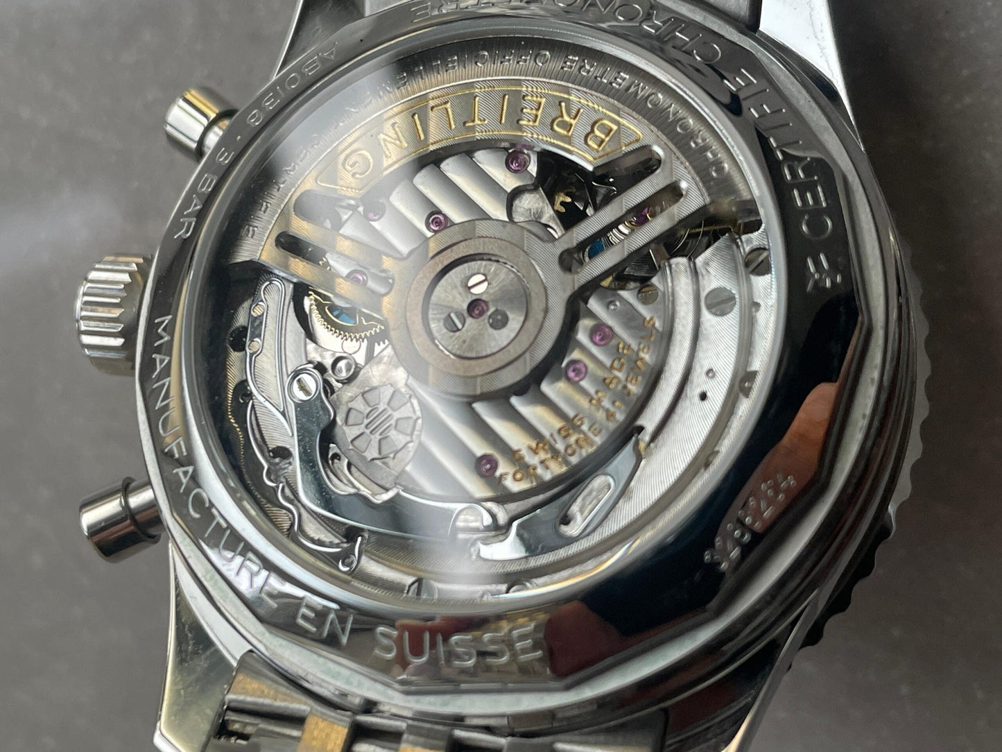 BLS Factory 1:1 Breitling Navitimer 01 Best Edition SS Blue Dial A7750