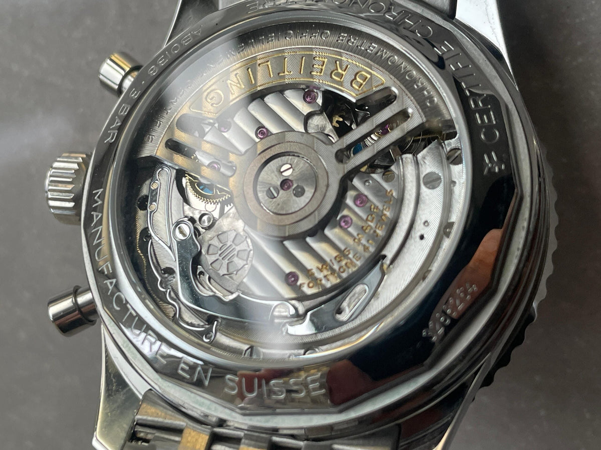 BLS Factory 1:1 Breitling Navitimer 01 Best Edition SS Blue Dial A7750