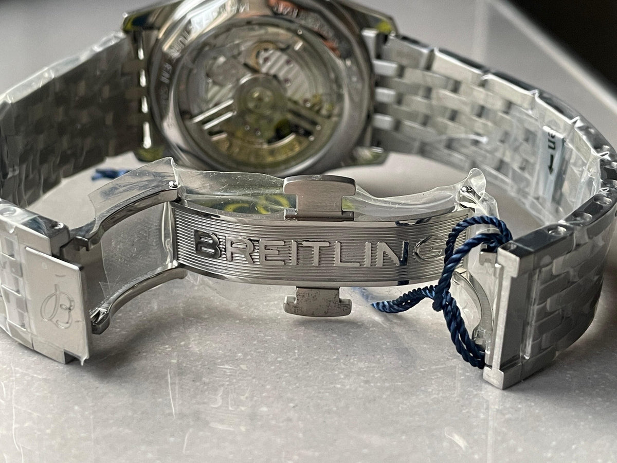 BLS Factory 1:1 Breitling Navitimer 01 Best Edition SS Blue Dial A7750