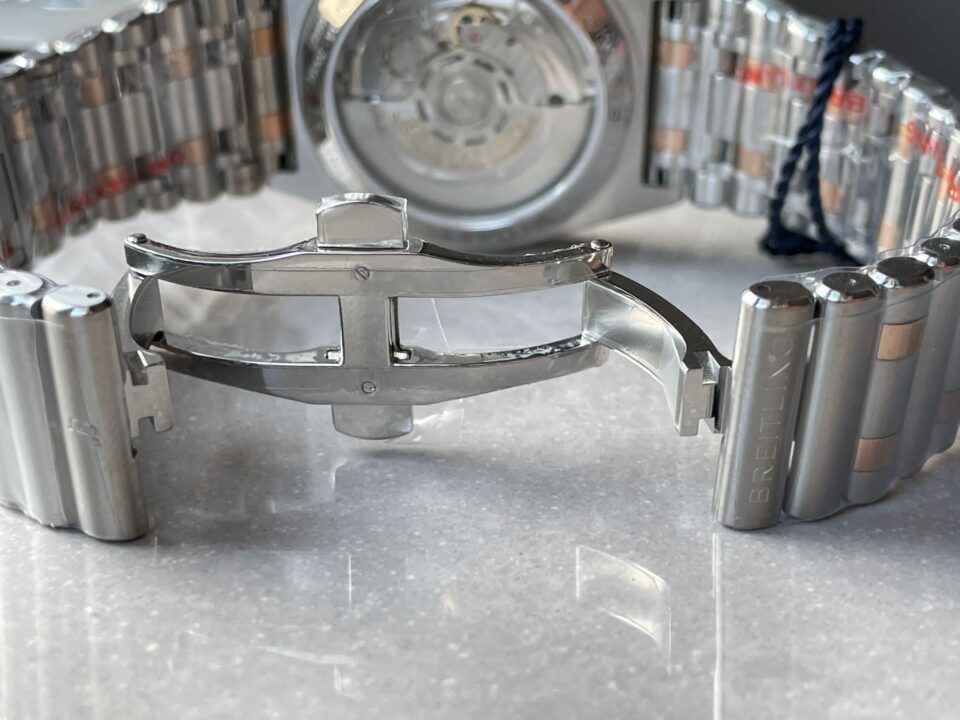 GF Factory 1:1 Breitling Chronomat Two Tone Bracelet Watches A7750