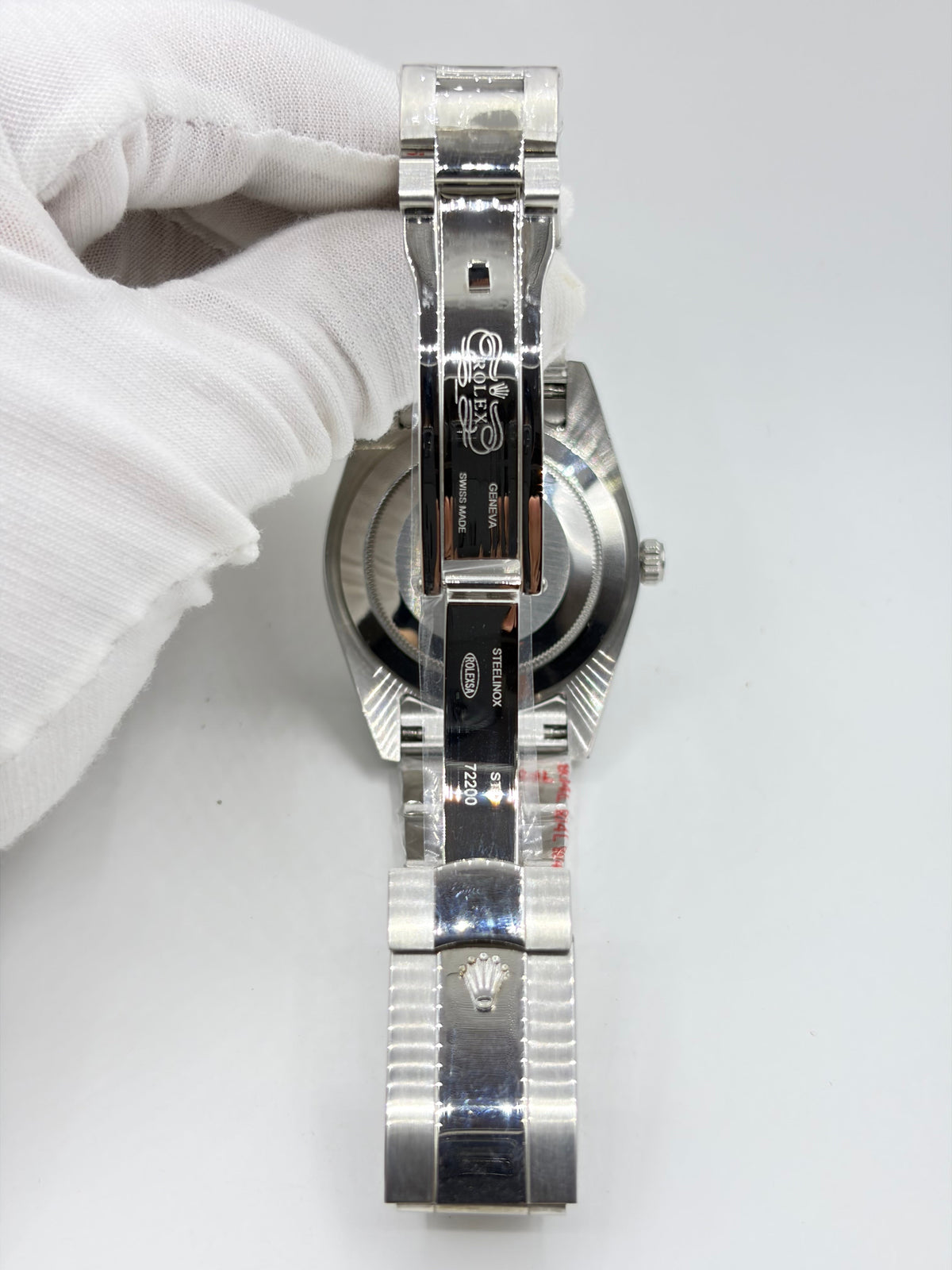 Rolex Datejust II 41 Silver Diamond Dial Ref.116334