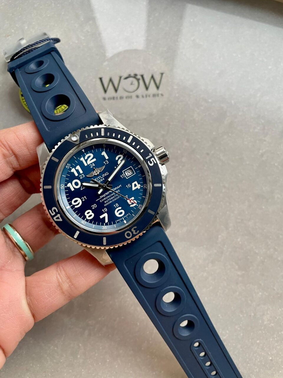 GF Factory 1:1 Breitling Superocean 44mm Special Best Edition Blue Dial A2824