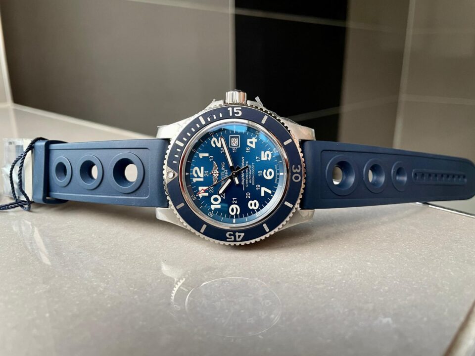 GF Factory 1:1 Breitling Superocean 44mm Special Best Edition Blue Dial A2824