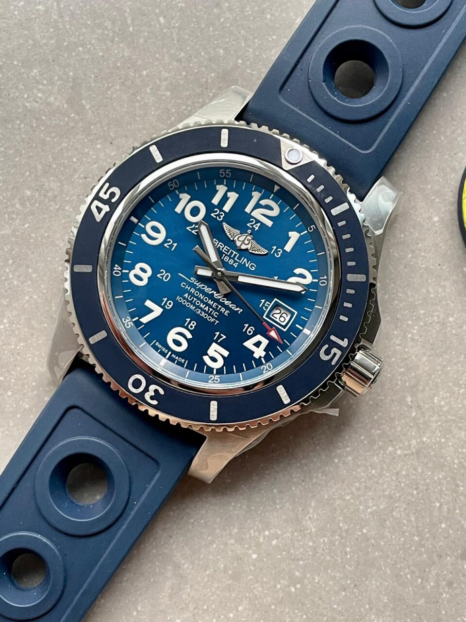GF Factory 1:1 Breitling Superocean 44mm Special Best Edition Blue Dial A2824