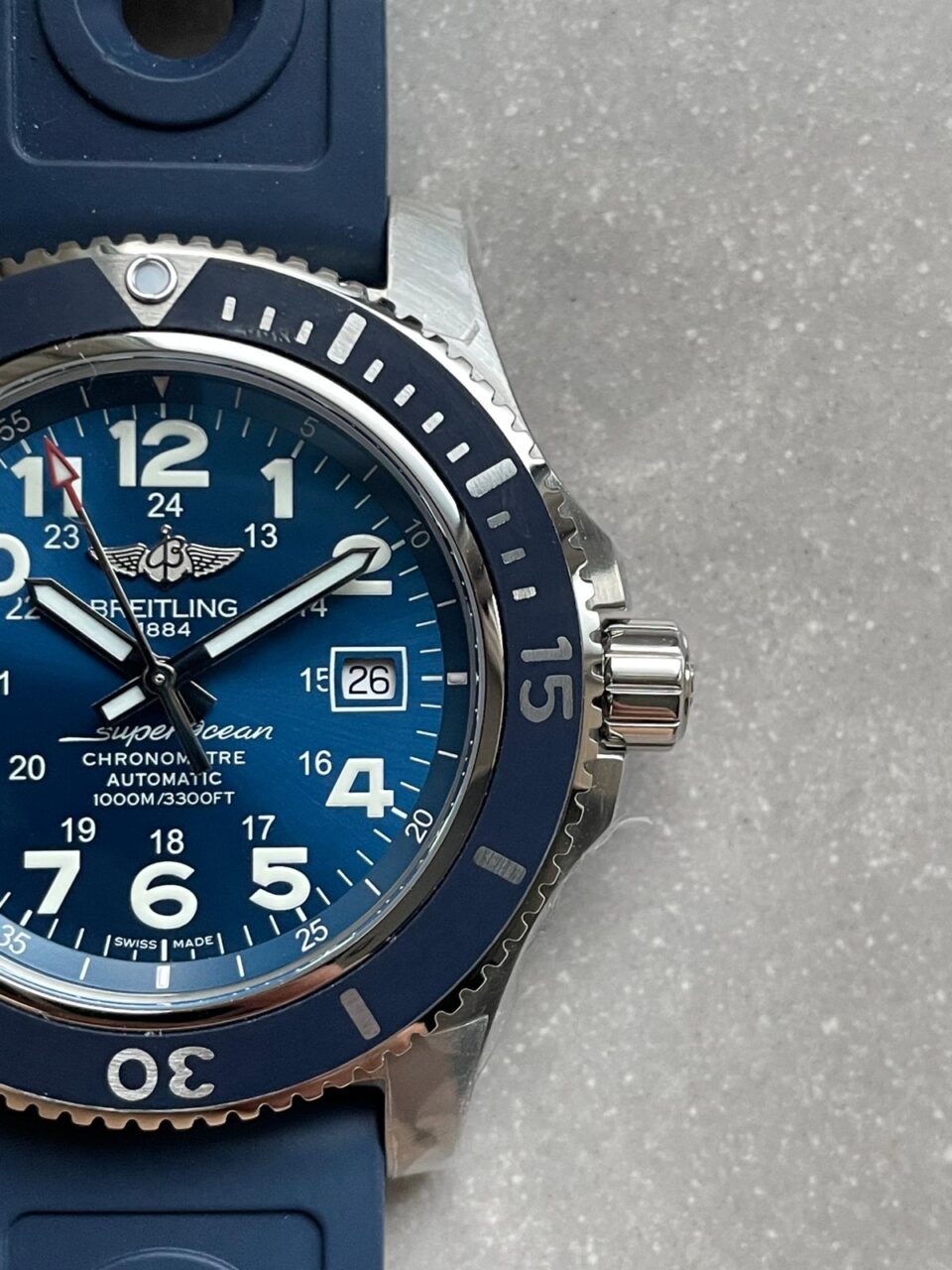GF Factory 1:1 Breitling Superocean 44mm Special Best Edition Blue Dial A2824