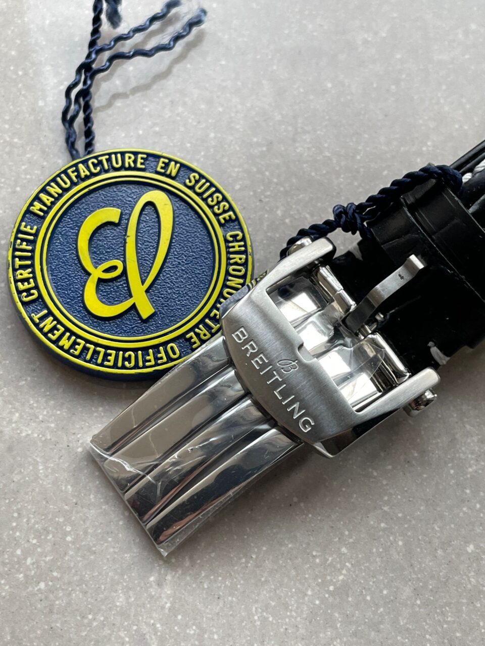 BLS Factory 1:1 Breitling Navitimer 01 Best Edition SS salmon Dial A7750