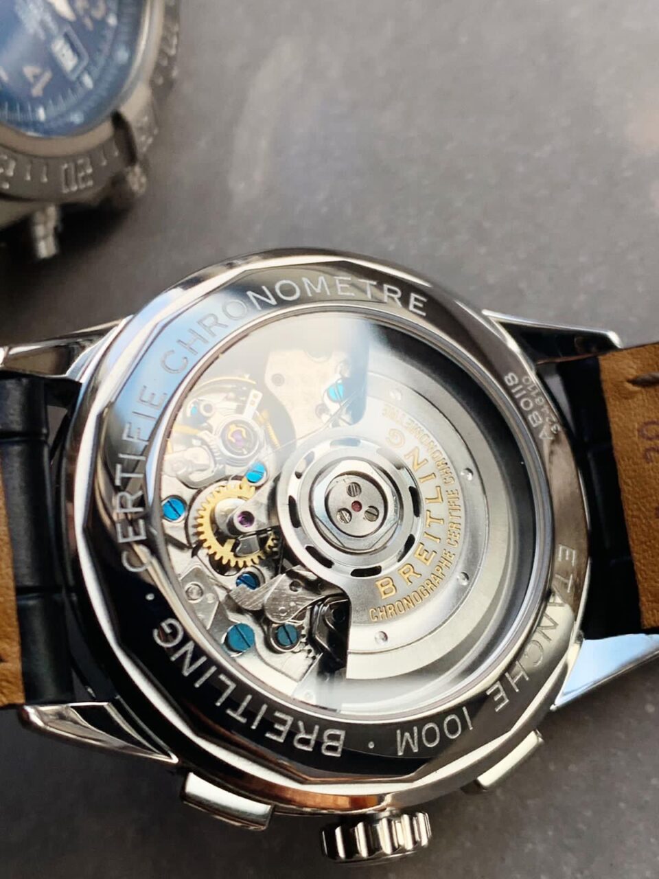 GF Factory 1:1 Breitling Premier B01 Chrono SS 42mm Best Edition White/Black Dial A7750
