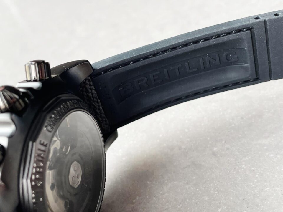 GF Factory 1:1 Breitling Chronomat 44mm Blacksteel Special Edition Black Dial A7750