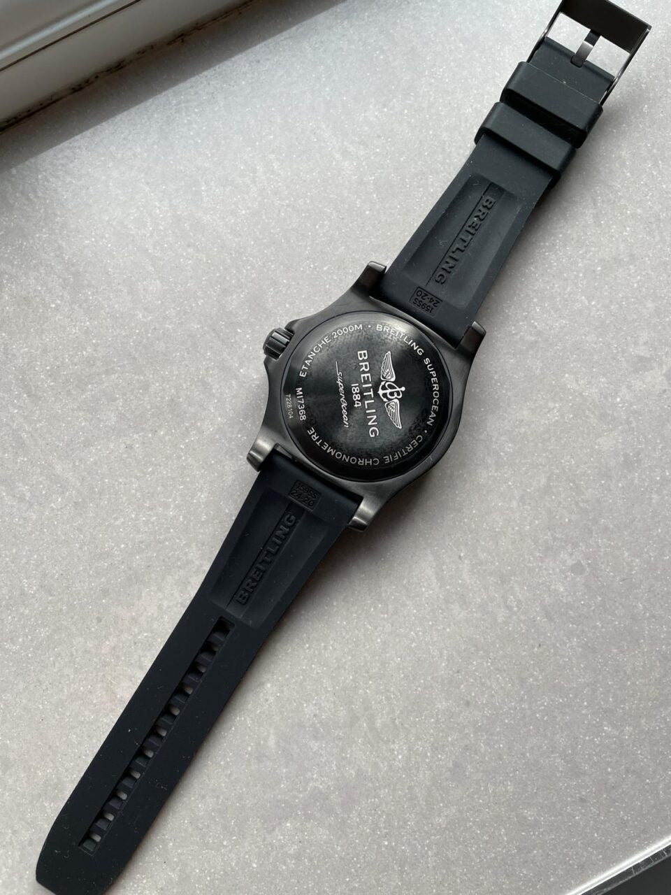 TF Factory 1:1 Breitling Superocean Automatic 44mm Best Edition Black Dial Black Bezel A2824
