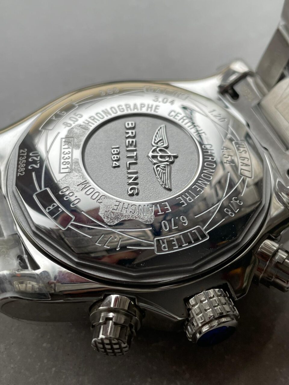 GF Factory 1:1 Breitling Avenger II Chronograph 43mm SS Best Edition Gray/White Dial  A7750