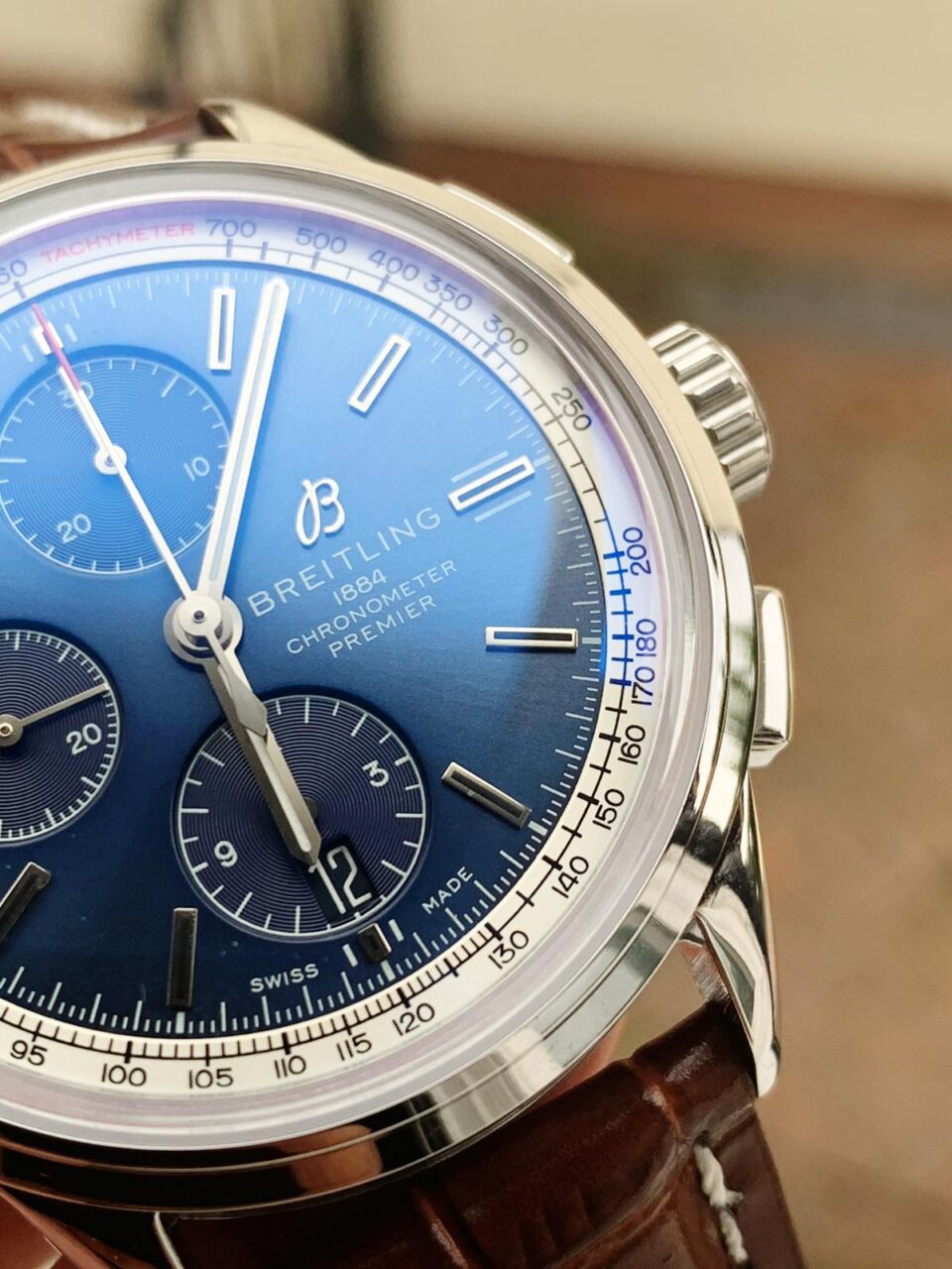 OXF Factory 1:1 Breitling Premier Chronograph 42 Best Edition Blue Dial A7750