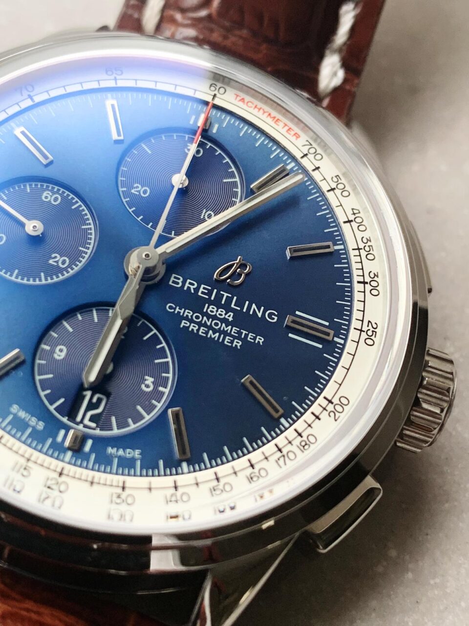 OXF Factory 1:1 Breitling Premier Chronograph 42 Best Edition Blue Dial A7750