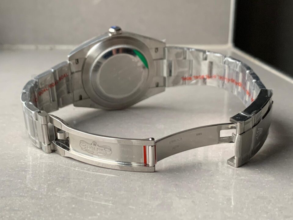 EW FACTORY 1:1 Rolex OYSTER PERPETUAL BRIGHT BLUE dial 41MM Asian A3230