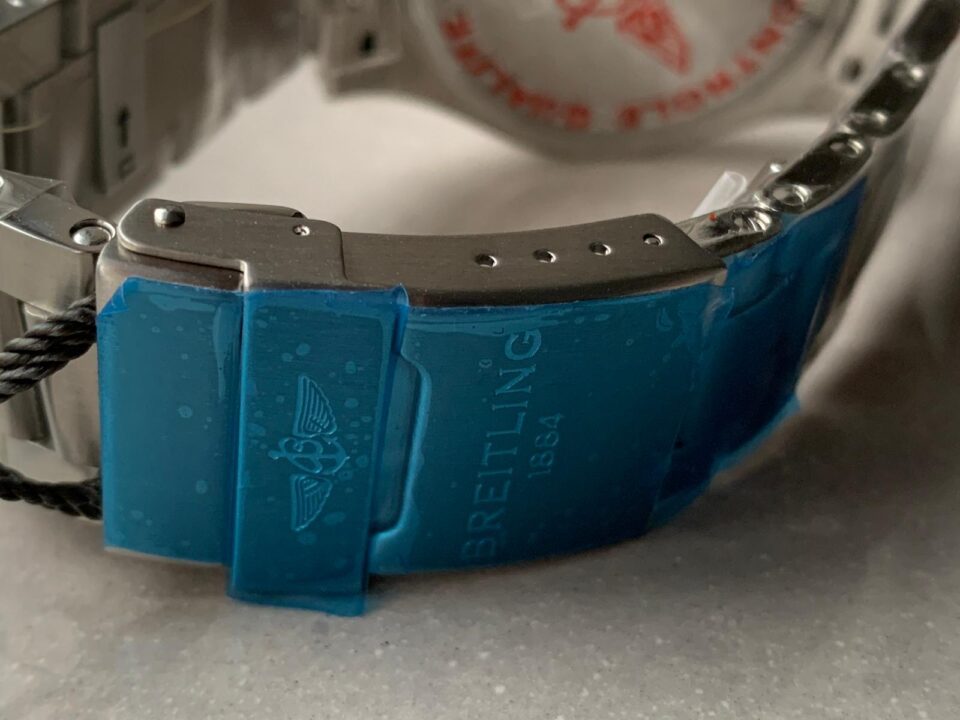 GF Factory 1:1 Breitling Colt Automatic 44mm SS Best Edition BLUE Textured Dial A2824