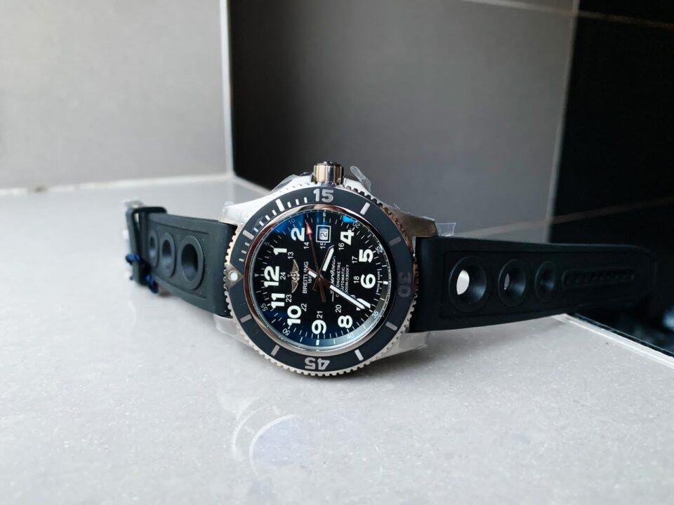 GF Factory 1:1 Breitling SuperOcean II 44mm Best Edition Black Dial A2824