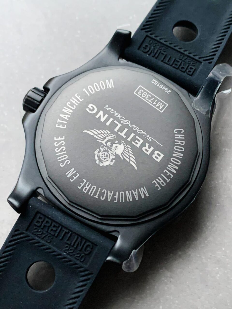 GF Factory 1:1 Breitling Superocean 44mm Special PVD Best Edition Black Dial