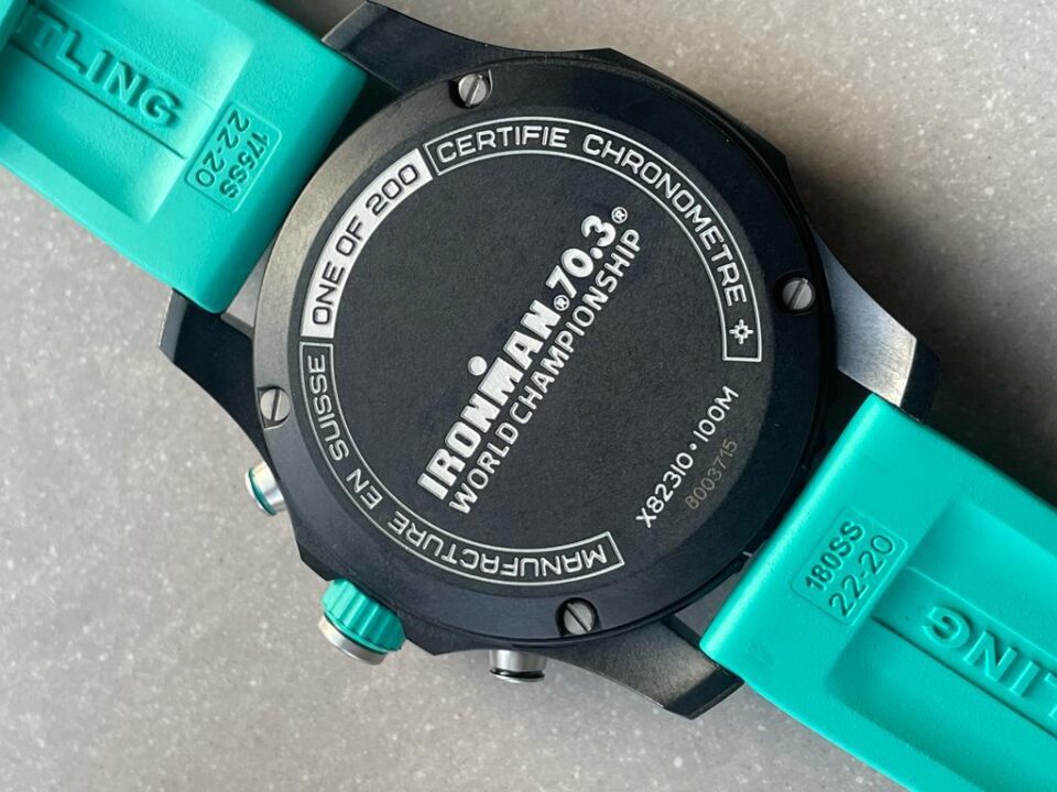 OGF Factory 1:1 Breitling Endurance pro 44mm Army gray dial tiffany Rubber Strap quartz movement