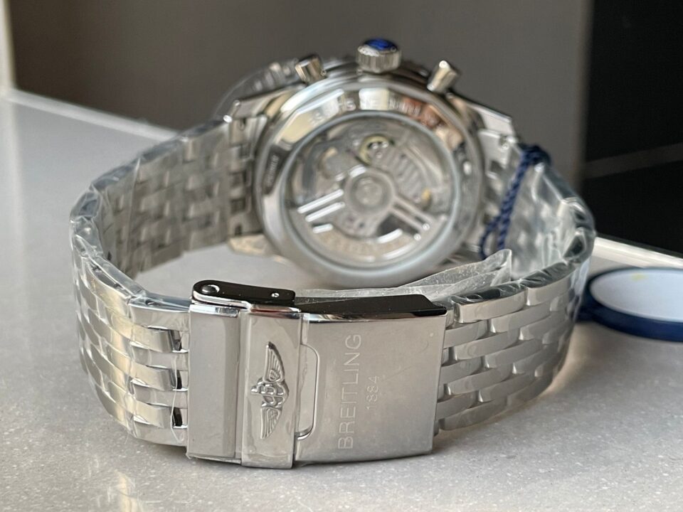 BLS Factory 1:1 Breitling Navitimer 01 Best Edition SS Edition Blue Dial A7750