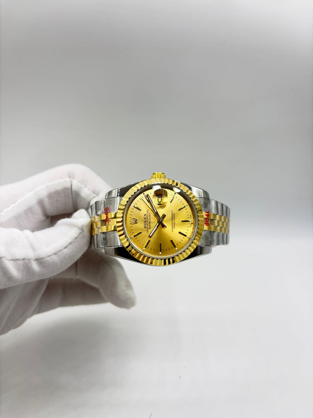 Rolex Datejust 36 Yellow Gold Champagne Index Dial Ref.126233