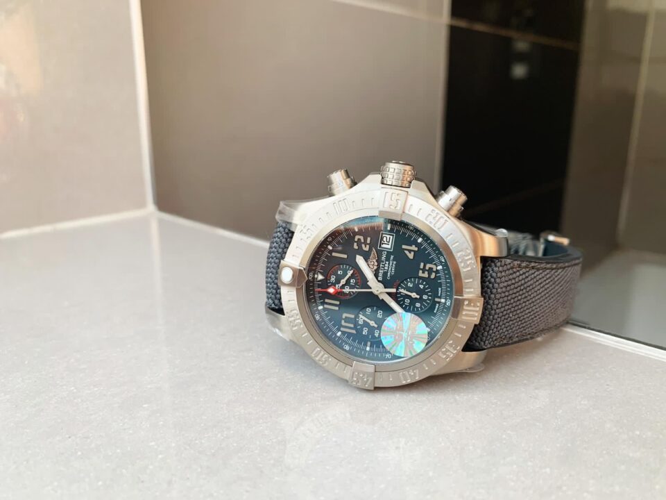 GF Factory 1:1 Breitling Avenger Bandit Titanium Best Edition Gray Dial A7750