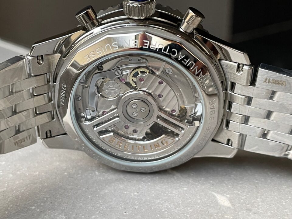 BLS Factory 1:1 Breitling Navitimer 01 Best Edition SS Edition Blue Dial A7750