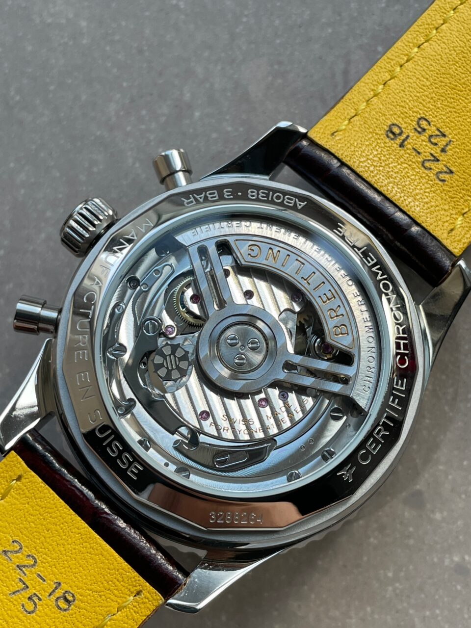 BLS Factory 1:1 Breitling Navitimer 01 Best Edition SS Edition Green Dial A7750