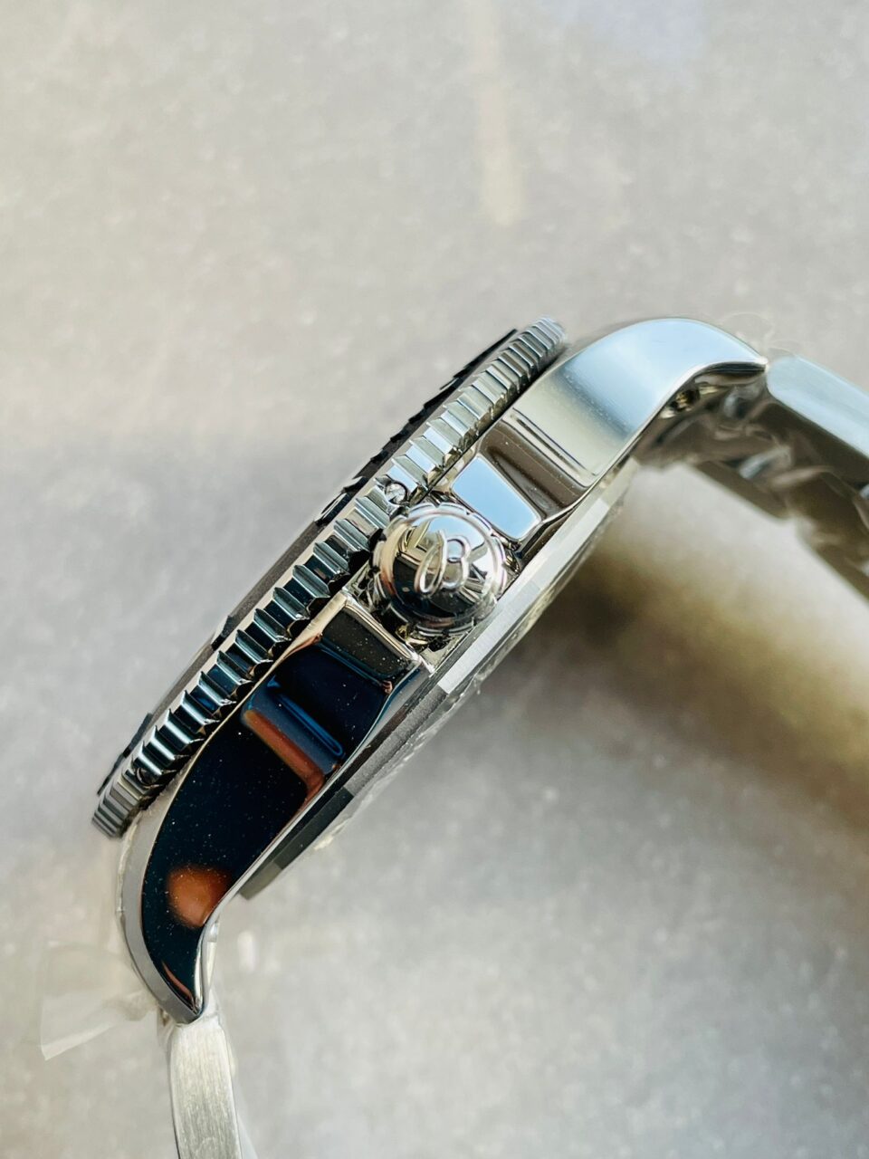 BLSF Factory 1:1 Breitling Superocean Automatic 44mm Best Edition orange Dial Black Bezel A2824