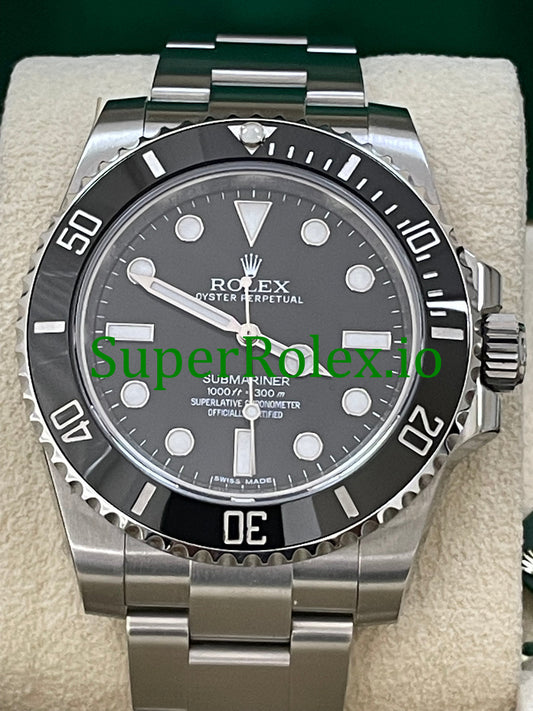 Rolex Submariner No-Date 40mm Ref.114060 - Black Dial